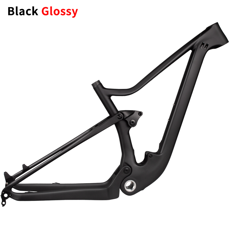 Full Carbon Suspension Bike Frame 29er MTB Thru AXle BOOST Carbon Fiber Suspension Mountain Bikes XC 100mm Travel Bicycle Frame