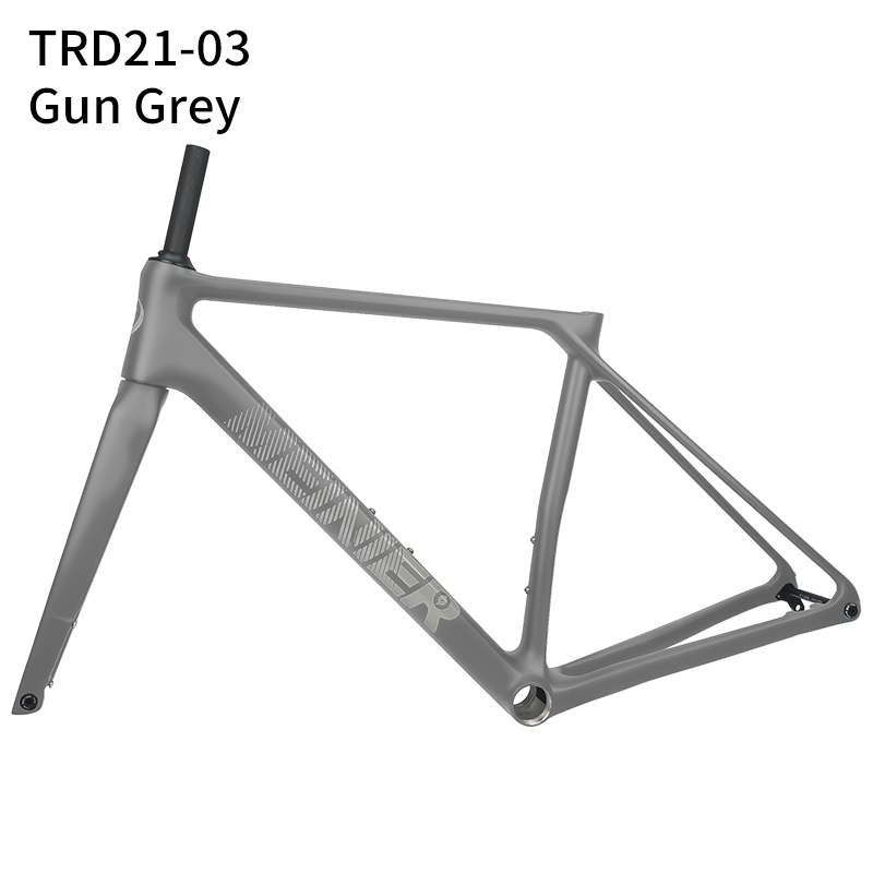 Carbon Fiber Road Bike Frame Max 700x32C Tire Disc Brake Racing Bike Frame for Hub 142x12mm