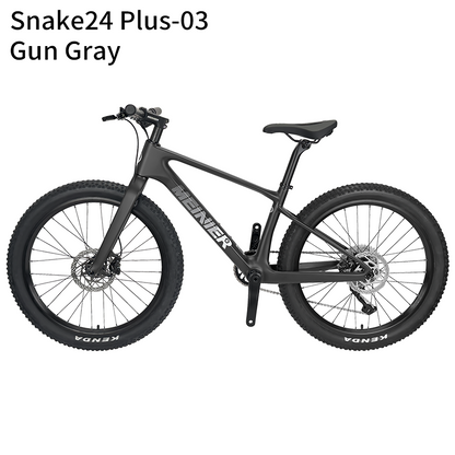 24 Inch Carbon Mountain Bike Internal Cable Routing T47 Bottom Bracket 10Speed Disc Brake Lightweight MTB