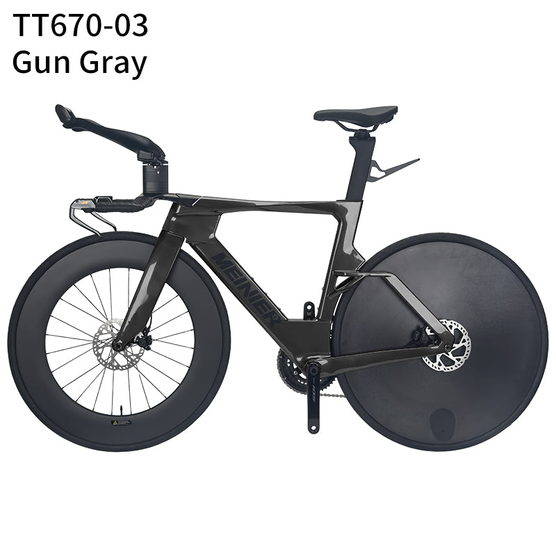 Carbon Fiber TT Bike with 2x12S L-TWOO ER9 and Shimano105 R7000 Crankset Full Carbon Fiber Disc Wheel Triathlon Road Bike for Racing