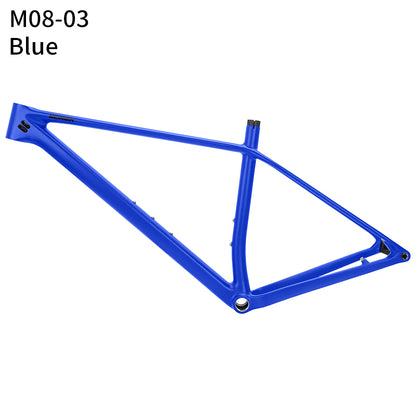 M08 T1000 Carbon MTB Frame Max 29erx2.4Tire Internal Cable Routing Ultralight Hardtail Frame BSA UDH