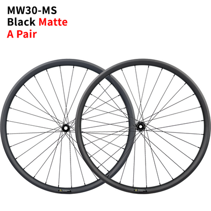 High Quality Carbon MTB Wheelset 29 Inch 28 Hole 30mm Rim Depth Carbon Clincher Wheel Disc Brake Mountain Bike Wheel Set