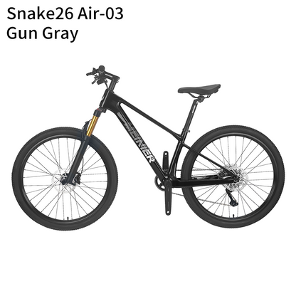 MEINIER Snake26 Air 26 Inch Carbon Fiber Mountain Bike DEORE M4120 10Speed Disc Brake Teen MTB