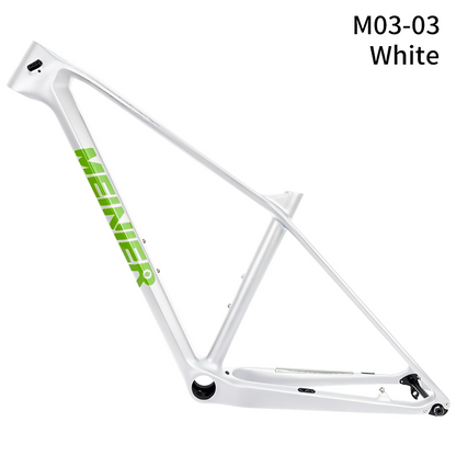 MEINIER Carbon Fiber Mountain Bike Frame Bottom Bracket PF30 Hard Tail Frame Max 27.5erx2.25Tire