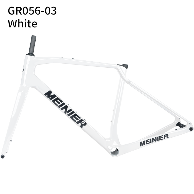 Carbon Gravel Frame Hub142x12mm Axle Disc Brake T47 Cyclocross Frame with Integrated Handlebar Gravel Bicycle Frame