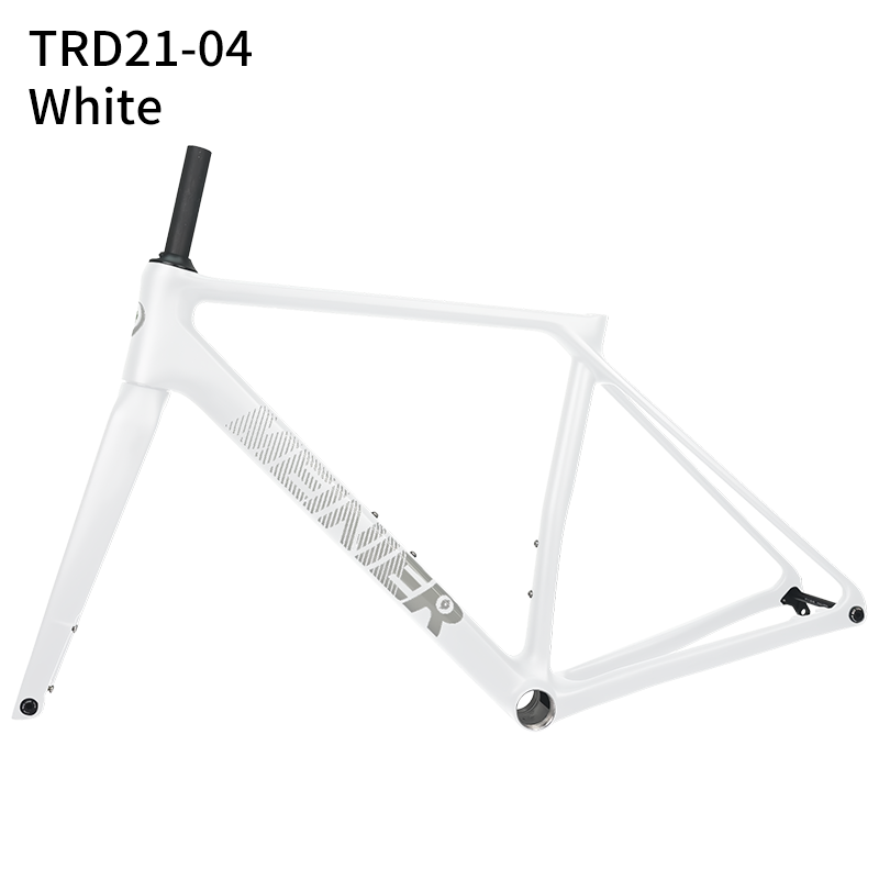 Carbon Fiber Road Bike Frame Max 700x32C Tire Disc Brake Racing Bike Frame for Hub 142x12mm