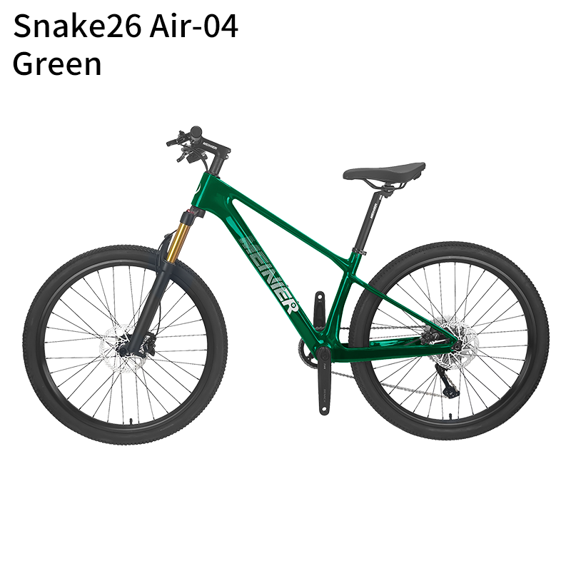 MEINIER Snake26 Air 26 Inch Carbon Fiber Mountain Bike DEORE M4120 10Speed Disc Brake Teen MTB