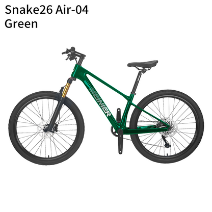 MEINIER Snake26 Air 26 Inch Carbon Fiber Mountain Bike DEORE M4120 10Speed Disc Brake Teen MTB