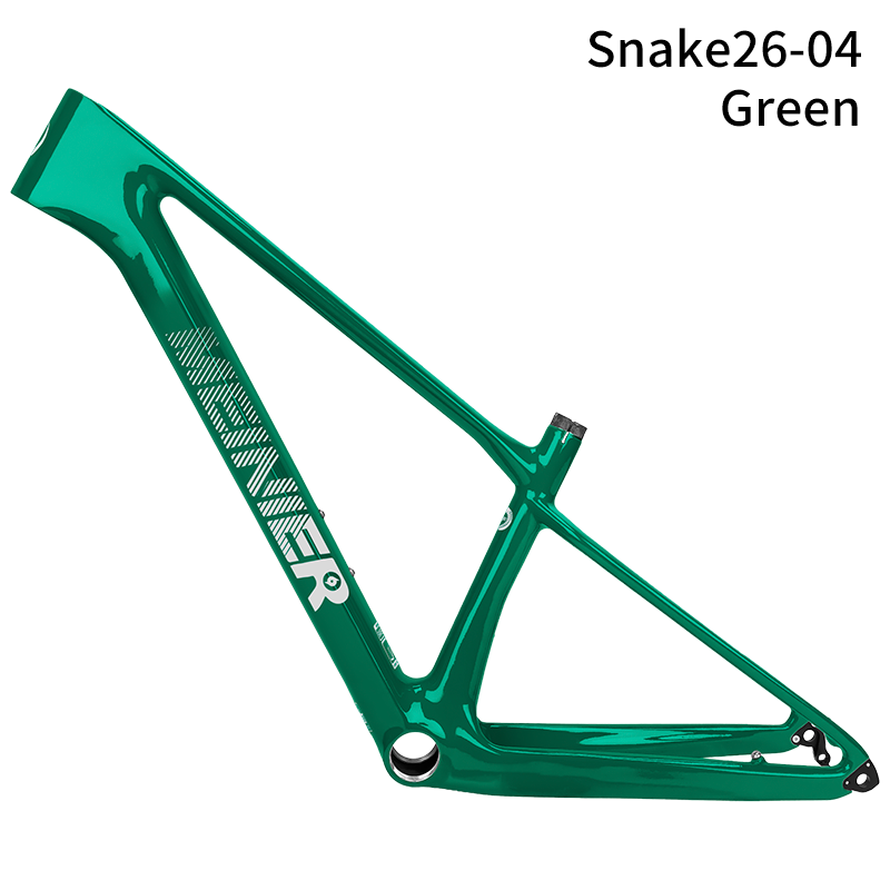 Cadre de vélo enfant 26 pouces BB92 Freins à disque Pneus Max 26erx2 35 pouces Cadre VTT semi-rigide en fibre de carbone T1000 Léger 
