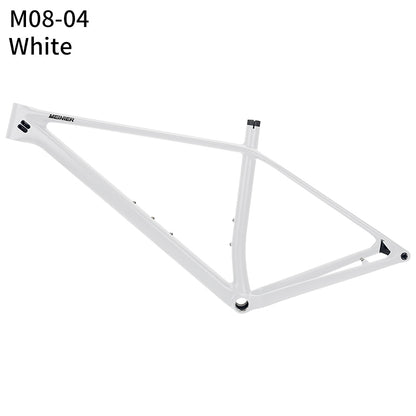 M08 T1000 Carbon MTB Frame Max 29erx2.4Tire Internal Cable Routing Ultralight Hardtail Frame BSA UDH