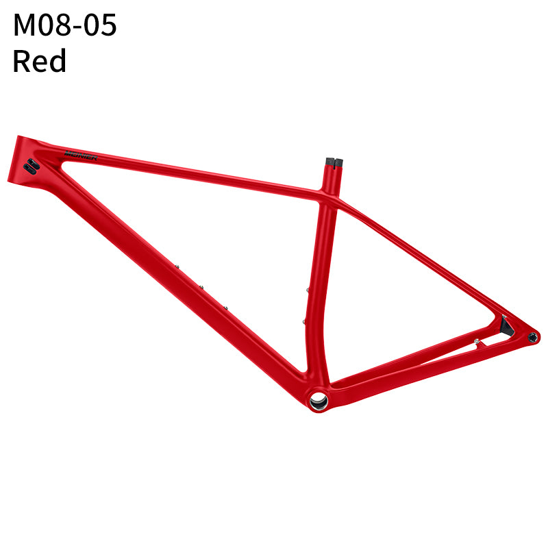 M08 T1000 Carbon MTB Frame Max 29erx2.4Tire Internal Cable Routing Ultralight Hardtail Frame BSA UDH