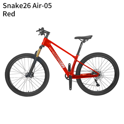 MEINIER Snake26 Air 26 Inch Carbon Fiber Mountain Bike DEORE M4120 10Speed Disc Brake Teen MTB