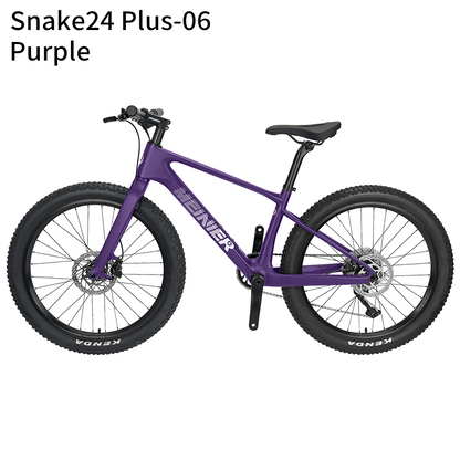 24 Inch Carbon Mountain Bike Internal Cable Routing T47 Bottom Bracket 10Speed Disc Brake Lightweight MTB