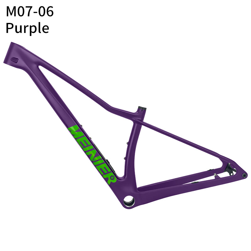 MEINIER M07 32er Carbon Fiber Mountain Bike Frame Max 2.5C Tires Disc Brake MTB Carbon Frame with Tool Box UDH