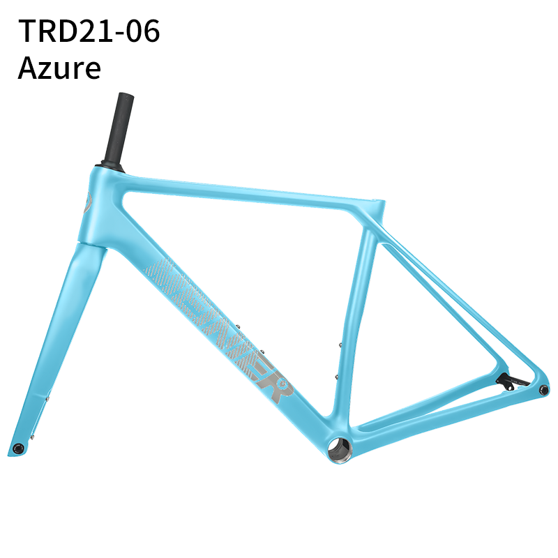 Carbon Fiber Road Bike Frame Max 700x32C Tire Disc Brake Racing Bike Frame for Hub 142x12mm