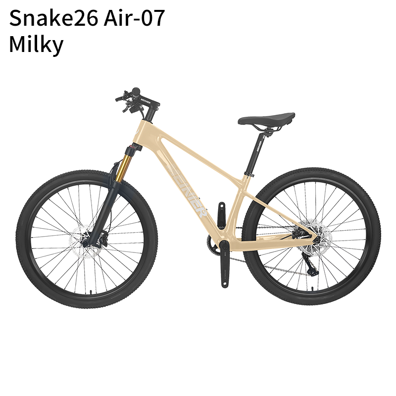 MEINIER Snake26 Air 26 Inch Carbon Fiber Mountain Bike DEORE M4120 10Speed Disc Brake Teen MTB