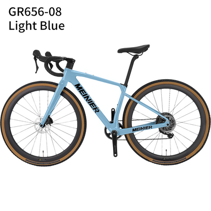 High Quality 700C Gravel Carbon Bike Hydraulic Disc Brake 1x11Speed Aero Road Bike Fully Hidden Cables Carbon Gravel Bike