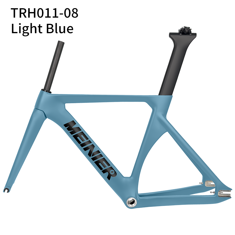 MEINIER Upgraded T1000 Carbon Track Frameset Max 700Cx25C Tire Fixed Gear Frame for Bike Racing Racing