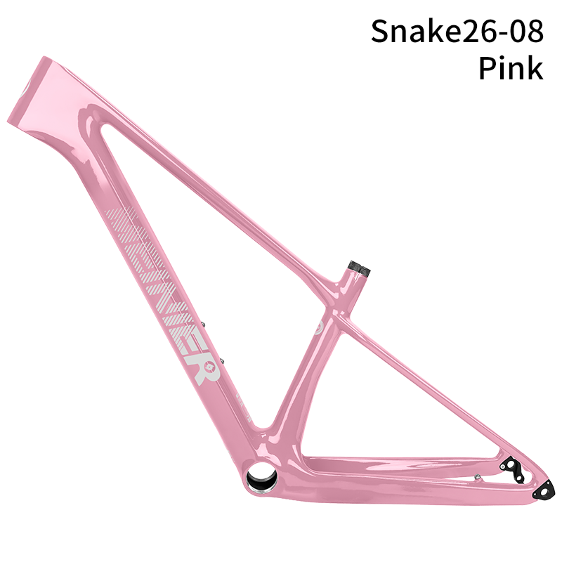 MEINIER Snake26 MTB Carbon Frame T47 Bottom Bracket Mtb Hardtail Frame for Riders Heights 140-165cm