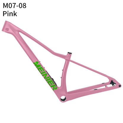 MEINIER M07 32er Carbon Fiber Mountain Bike Frame Max 2.5C Tires Disc Brake MTB Carbon Frame with Tool Box UDH