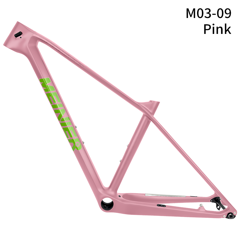 MEINIER Carbon Fiber Mountain Bike Frame Bottom Bracket PF30 Hard Tail Frame Max 27.5erx2.25Tire
