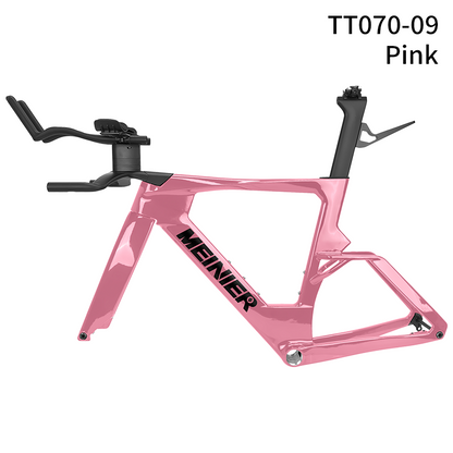 MEINIER Time Trial Bike Frame Internal Cable Routing T47 Bottom Bracket  Lightweight Carbon TT Bike Frame Max Tire 30c