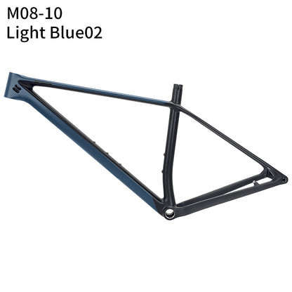 M08 T1000 Carbon MTB Frame Max 29erx2.4Tire Internal Cable Routing Ultralight Hardtail Frame BSA UDH