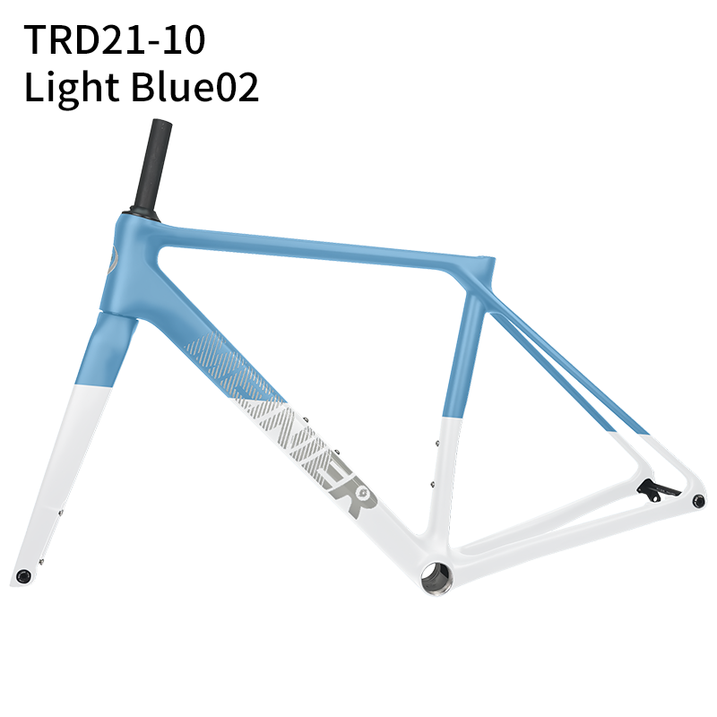 Carbon Fiber Road Bike Frame Max 700x32C Tire Disc Brake Racing Bike Frame for Hub 142x12mm