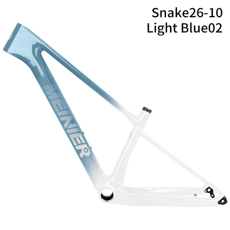 MEINIER Snake26 MTB Carbon Frame T47 Bottom Bracket Mtb Hardtail Frame for Riders Heights 140-165cm