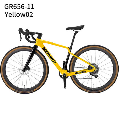 High Quality 700C Gravel Carbon Bike Hydraulic Disc Brake 1x11Speed Aero Road Bike Fully Hidden Cables Carbon Gravel Bike