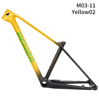 MEINIER Carbon Fiber Mountain Bike Frame Bottom Bracket PF30 Hard Tail Frame Max 27.5erx2.25Tire