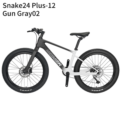 24 Inch Carbon Mountain Bike Internal Cable Routing T47 Bottom Bracket 10Speed Disc Brake Lightweight MTB