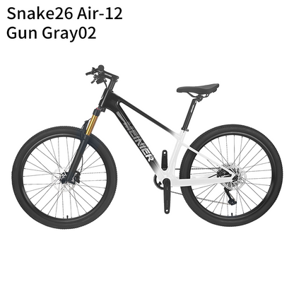 MEINIER Snake26 Air 26 Inch Carbon Fiber Mountain Bike DEORE M4120 10Speed Disc Brake Teen MTB