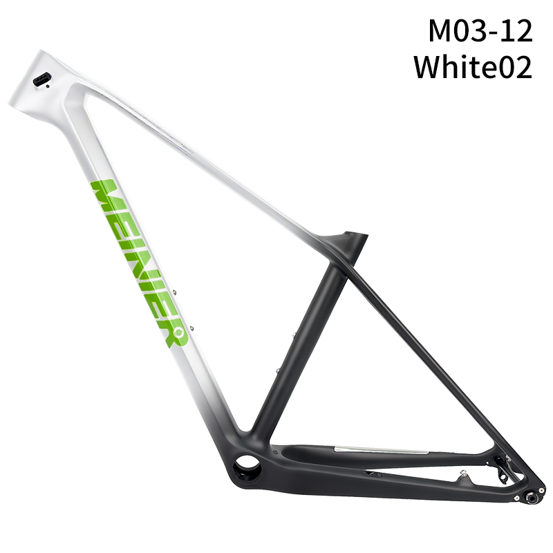 MEINIER Carbon Fiber Mountain Bike Frame Bottom Bracket PF30 Hard Tail Frame Max 27.5erx2.25Tire
