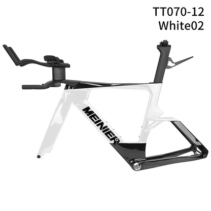 MEINIER Time Trial Bike Frame Internal Cable Routing T47 Bottom Bracket  Lightweight Carbon TT Bike Frame Max Tire 30c