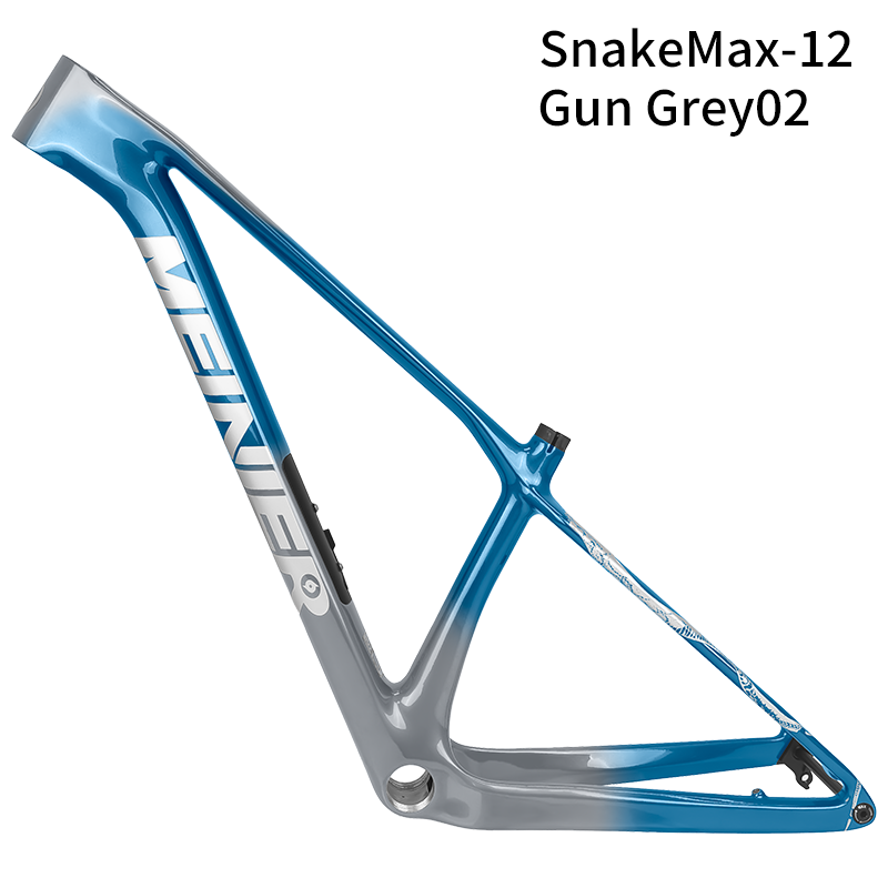 Carbon Hardtail Frame 29er 148x12mm Boost UDH MTB Frame Snake Pattern Carbon Fiber Mountain Bike Frame High Performance Lightweight