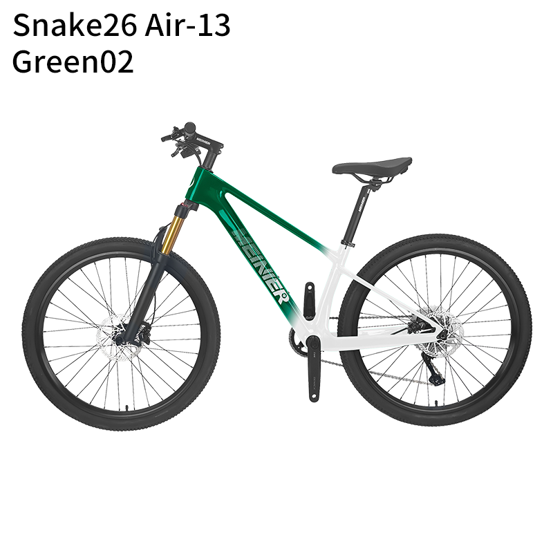 MEINIER Snake26 Air 26 Inch Carbon Fiber Mountain Bike DEORE M4120 10Speed Disc Brake Teen MTB