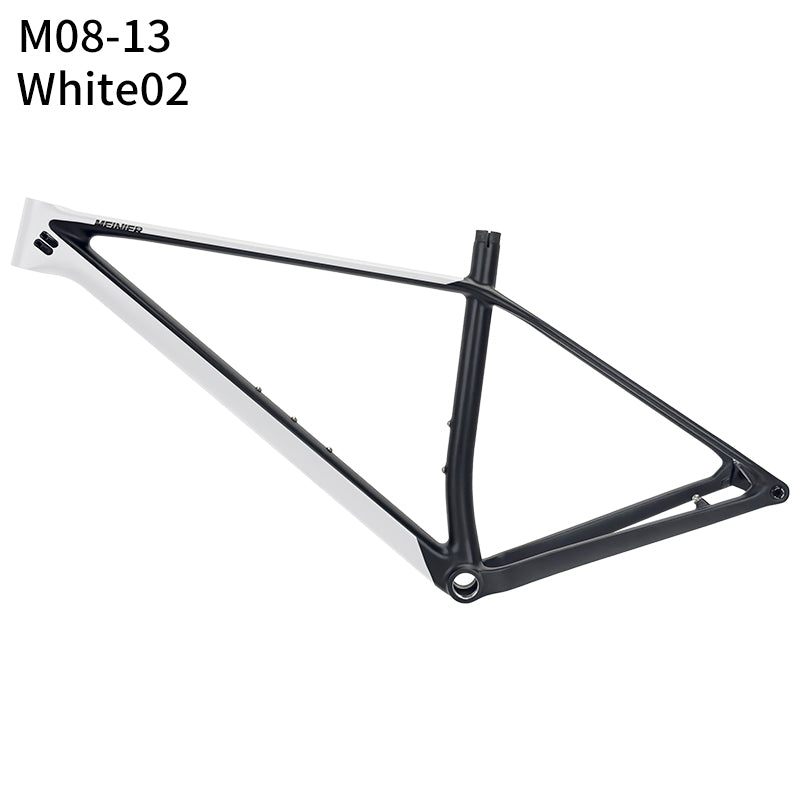 M08 T1000 Carbon MTB Frame Max 29erx2.4Tire Internal Cable Routing Ultralight Hardtail Frame BSA UDH