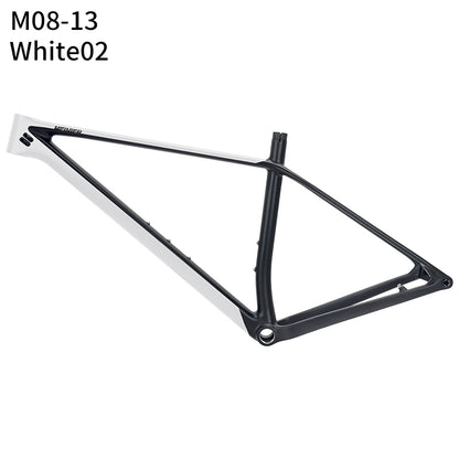 M08 T1000 Carbon MTB Frame Max 29erx2.4Tire Internal Cable Routing Ultralight Hardtail Frame BSA UDH