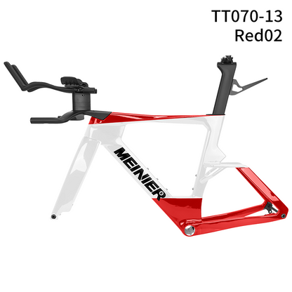 MEINIER Time Trial Bike Frame Internal Cable Routing T47 Bottom Bracket  Lightweight Carbon TT Bike Frame Max Tire 30c