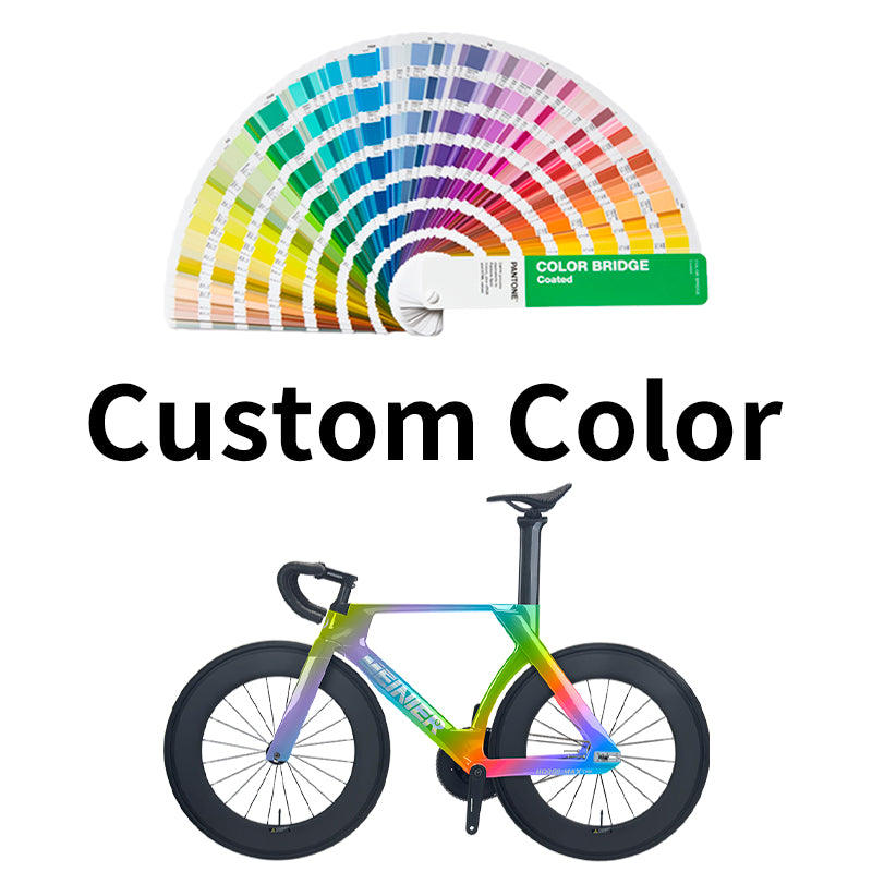 MEINIER TR688 Carbon Fiber Fixed Gear Bike 58T Crank Single Speed Track Bicycle 700C Lightweight Comfortable 3D Saddle