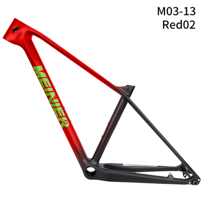 MEINIER Carbon Fiber Mountain Bike Frame Bottom Bracket PF30 Hard Tail Frame Max 27.5erx2.25Tire