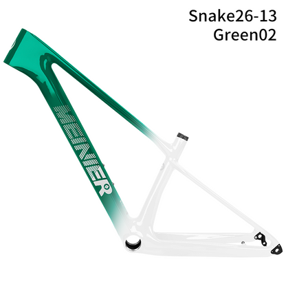 MEINIER Snake26 MTB Carbon Frame T47 Bottom Bracket Mtb Hardtail Frame for Riders Heights 140-165cm