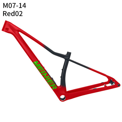 MEINIER M07 32er Carbon Fiber Mountain Bike Frame Max 2.5C Tires Disc Brake MTB Carbon Frame with Tool Box UDH