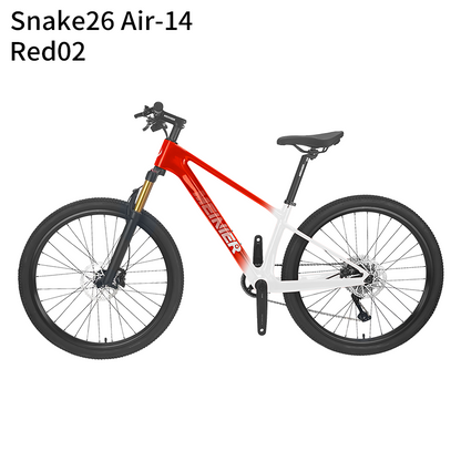 MEINIER Snake26 Air 26 Inch Carbon Fiber Mountain Bike DEORE M4120 10Speed Disc Brake Teen MTB