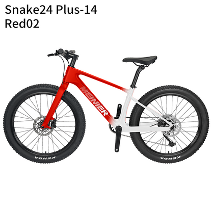 24 Inch Carbon Mountain Bike Internal Cable Routing T47 Bottom Bracket 10Speed Disc Brake Lightweight MTB