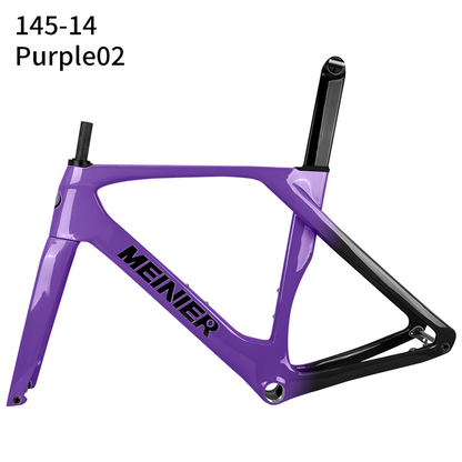 MEINIER Carbon Road Bike Frame Disc Brake T47 Bottom Bracket Lightweight Aero Frame