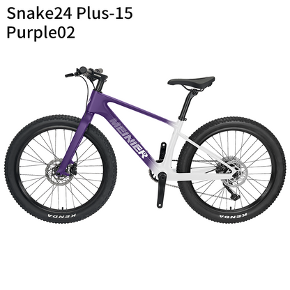 24 Inch Carbon Mountain Bike Internal Cable Routing T47 Bottom Bracket 10Speed Disc Brake Lightweight MTB