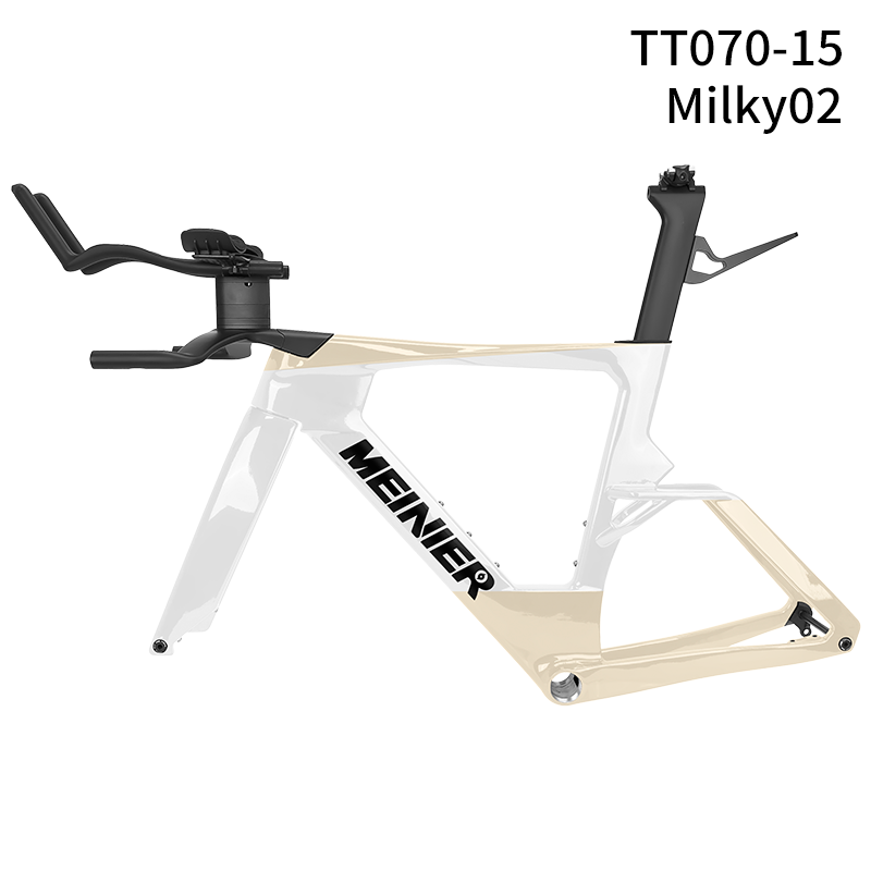 MEINIER Time Trial Bike Frame Internal Cable Routing T47 Bottom Bracket  Lightweight Carbon TT Bike Frame Max Tire 30c