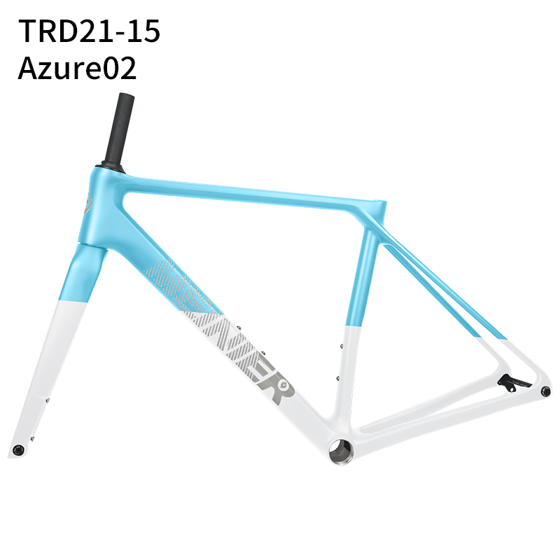 Carbon Fiber Road Bike Frame Max 700x32C Tire Disc Brake Racing Bike Frame for Hub 142x12mm